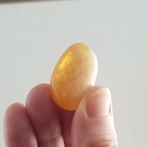 Accents Natural Amber Quartz Polished Stone Poshmark
